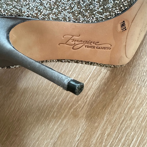 Vince camuto grey sequins heels - Picture 7 of 12